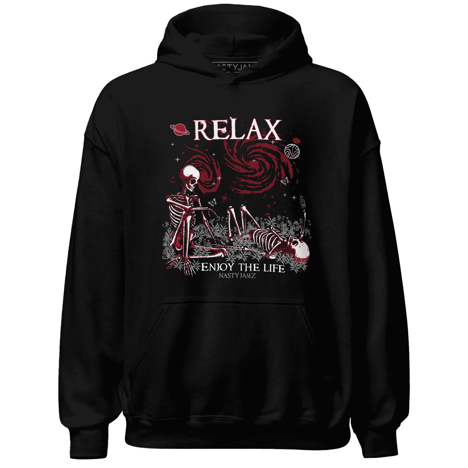 Retro-Red-Taxi-12s-NastyJamz-Hoodie-Match-Relax