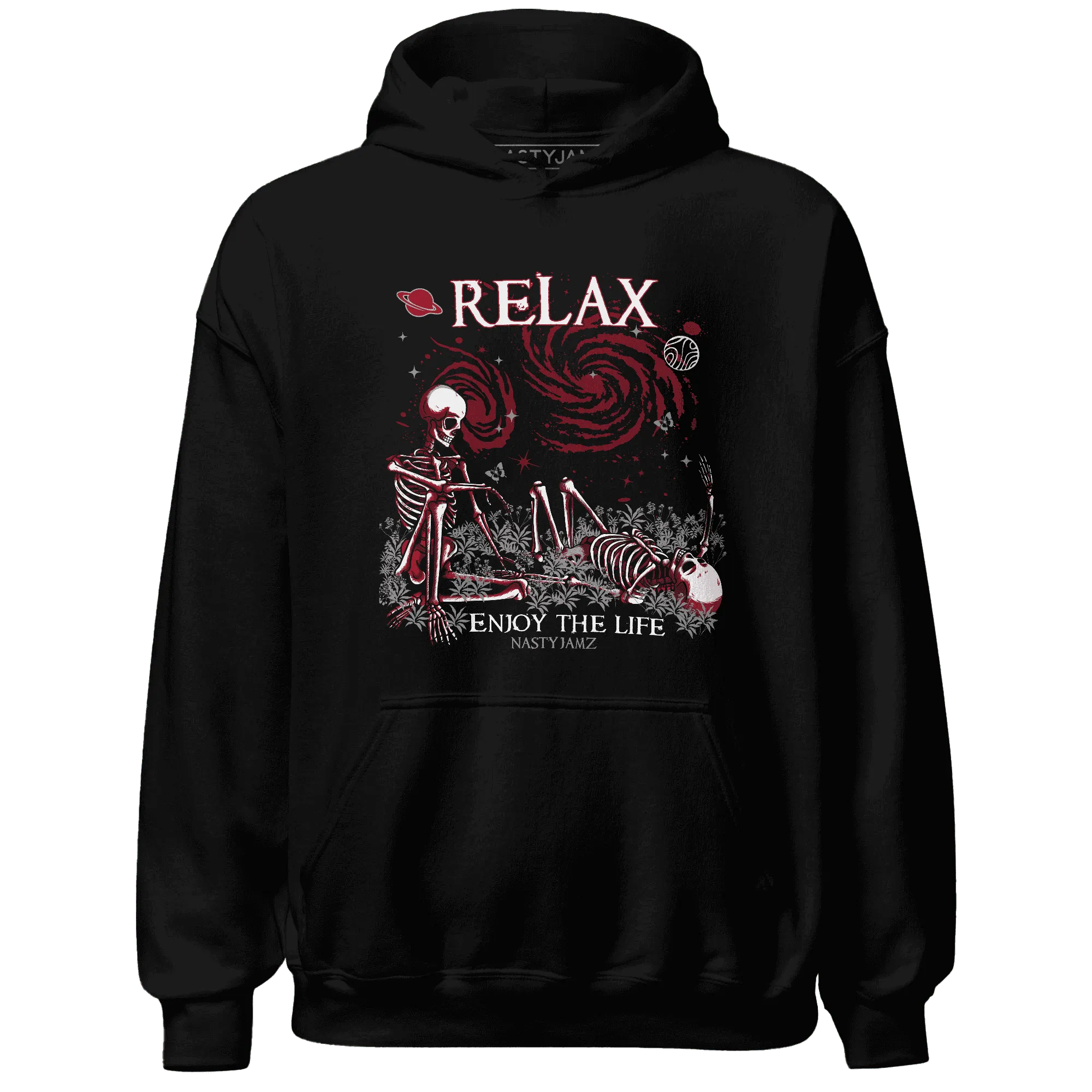 Retro-Red-Taxi-12s-NastyJamz-Hoodie-Match-Relax