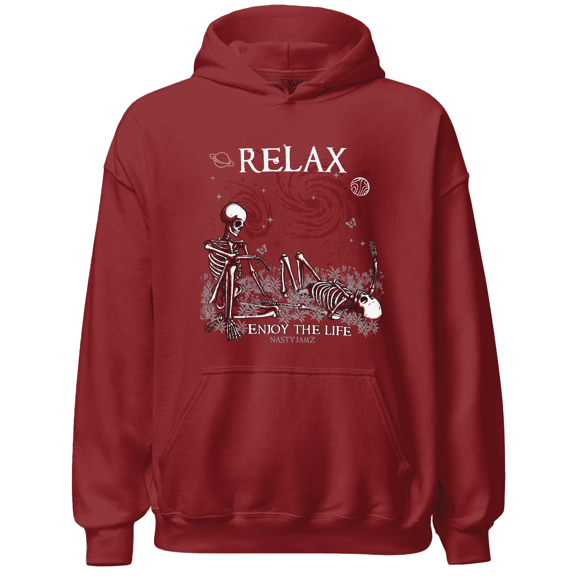 Retro-Red-Taxi-12s-NastyJamz-Hoodie-Match-Relax