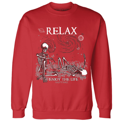 Black-Toe-Reimagined-Red-White-1s-Sweatshirt-Match-Relax