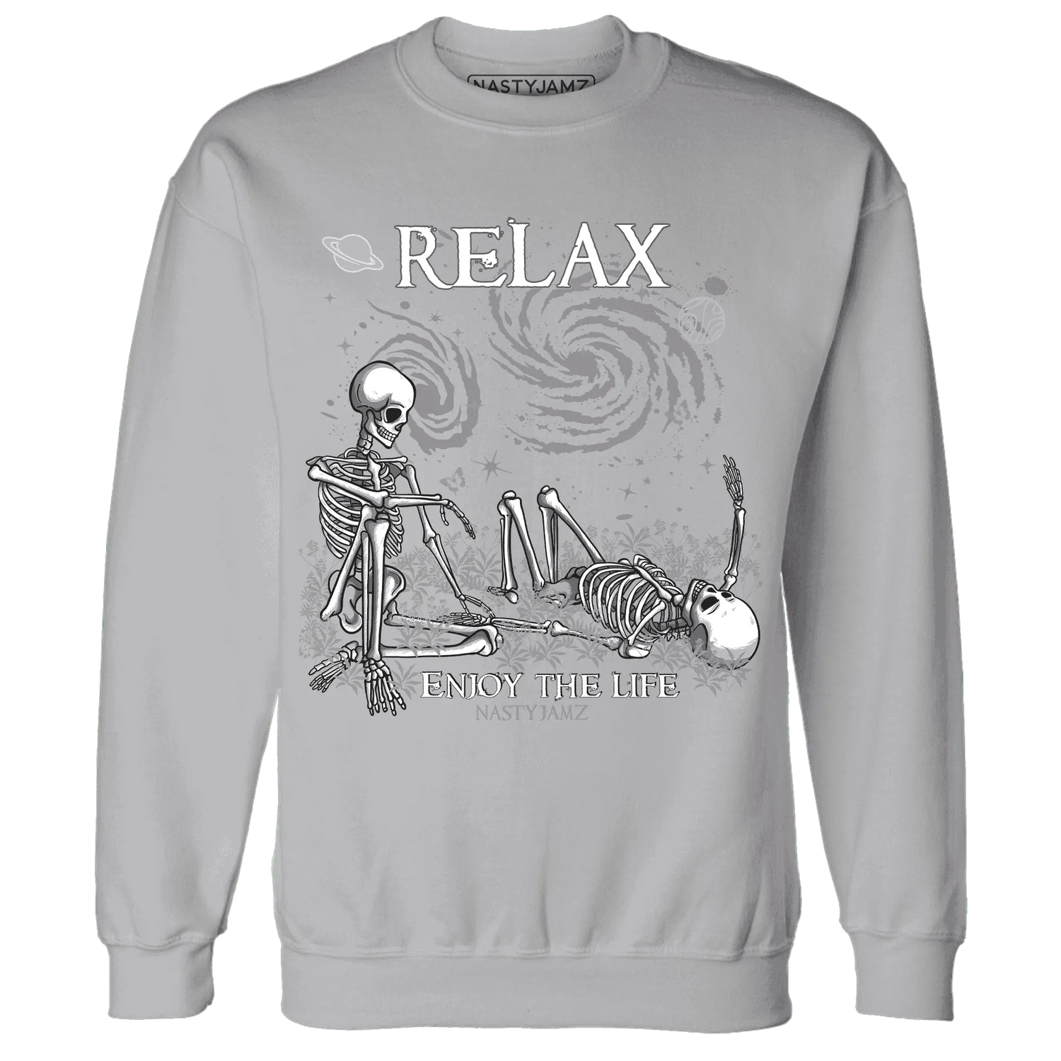 Cement-Grey-3s-NastyJamz-Sweatshirt-Match-Relax