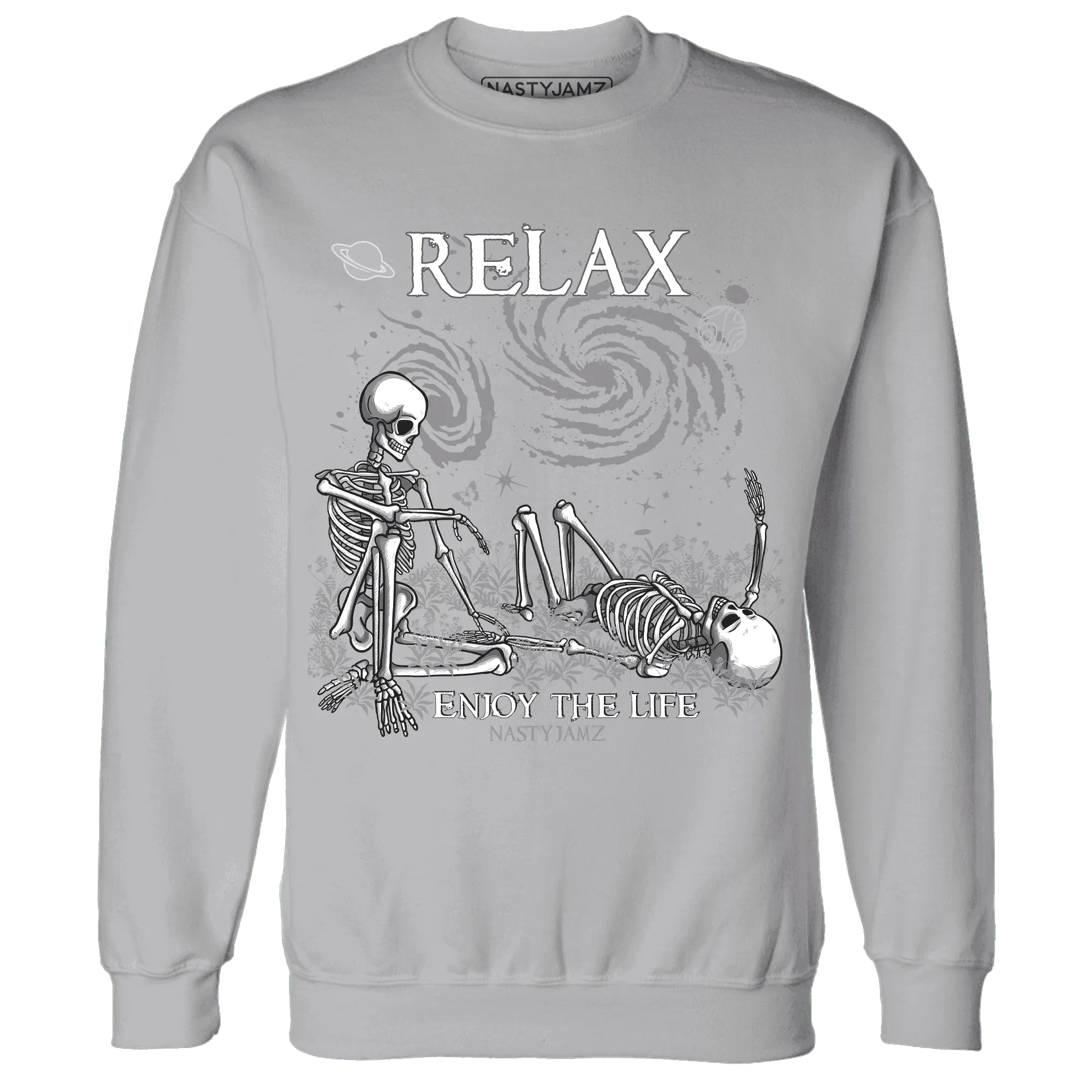 Cement-Grey-3s-NastyJamz-Sweatshirt-Match-Relax