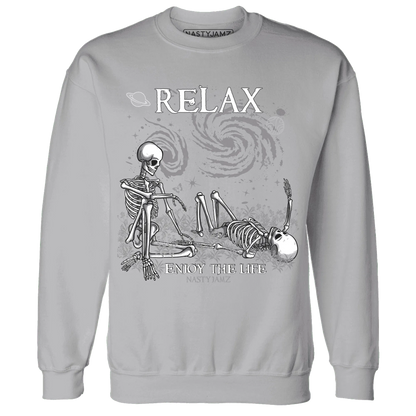 Cement-Grey-3s-NastyJamz-Sweatshirt-Match-Relax