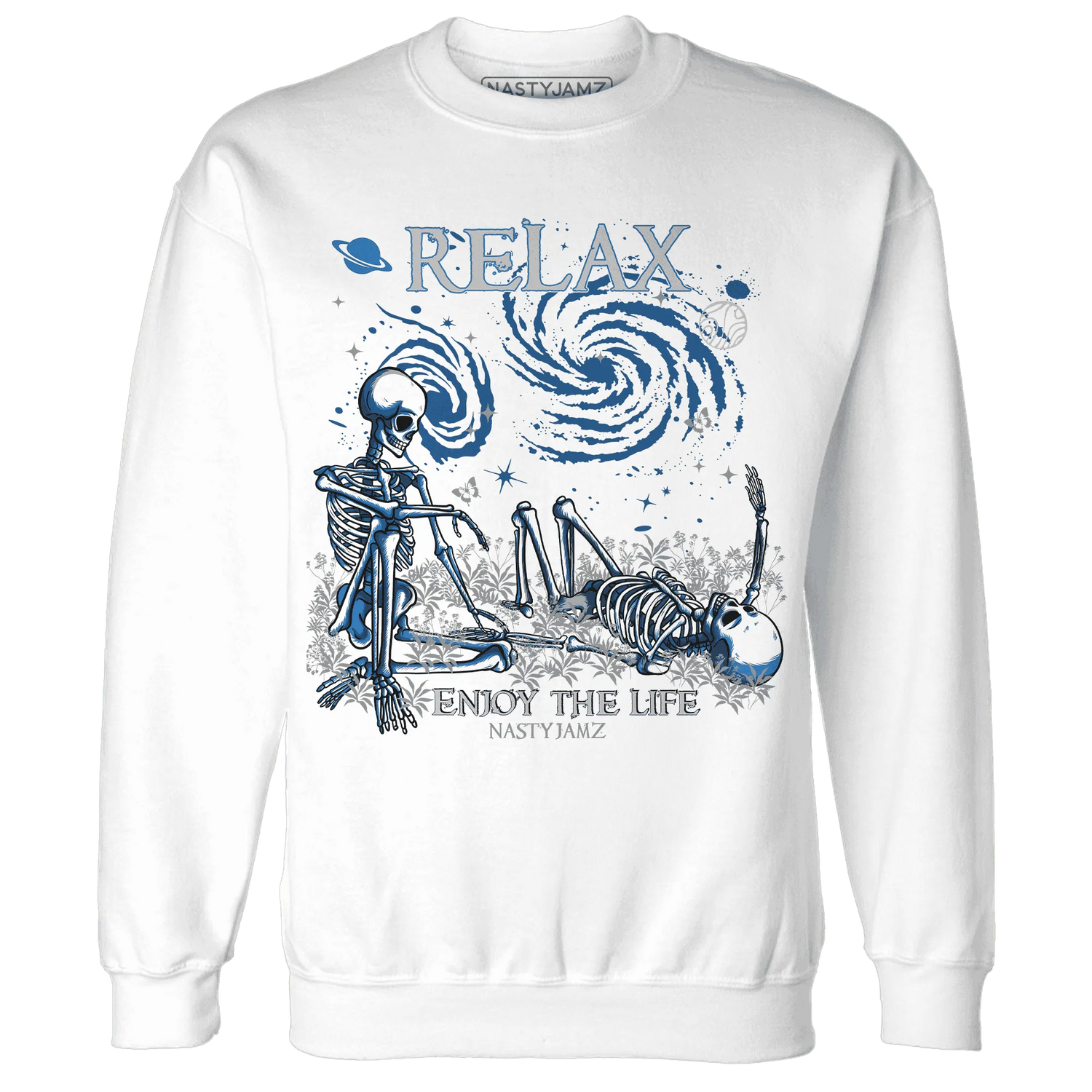 AJ-4-Industrial-Blue-NastyJamz-Sweatshirt-Match-Relax