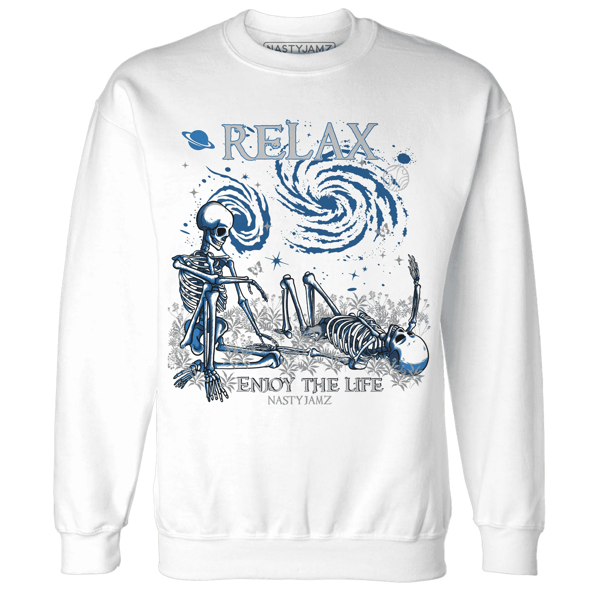 AJ-4-Industrial-Blue-NastyJamz-Sweatshirt-Match-Relax