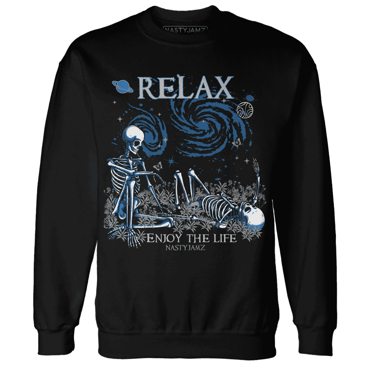 AJ-4-Industrial-Blue-NastyJamz-Sweatshirt-Match-Relax