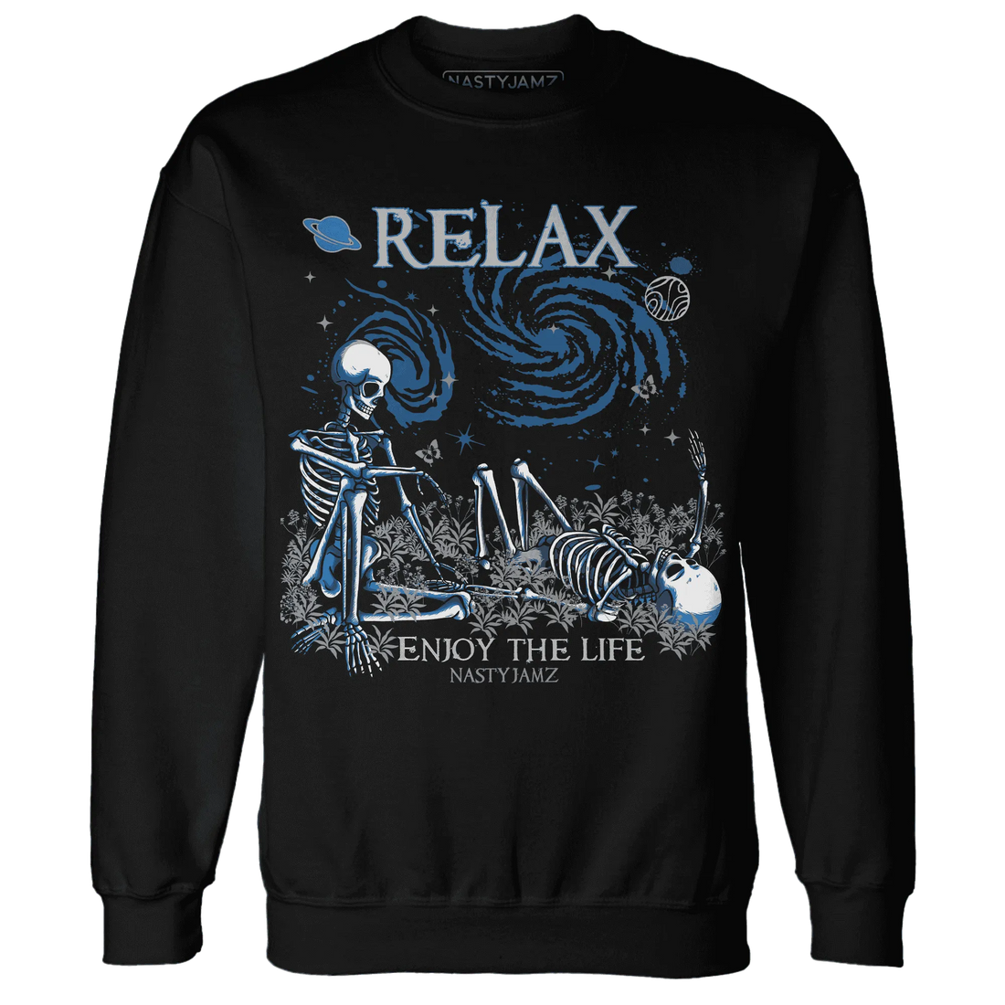 Industrial-Blue-4s-NastyJamz-Sweatshirt-Match-Relax