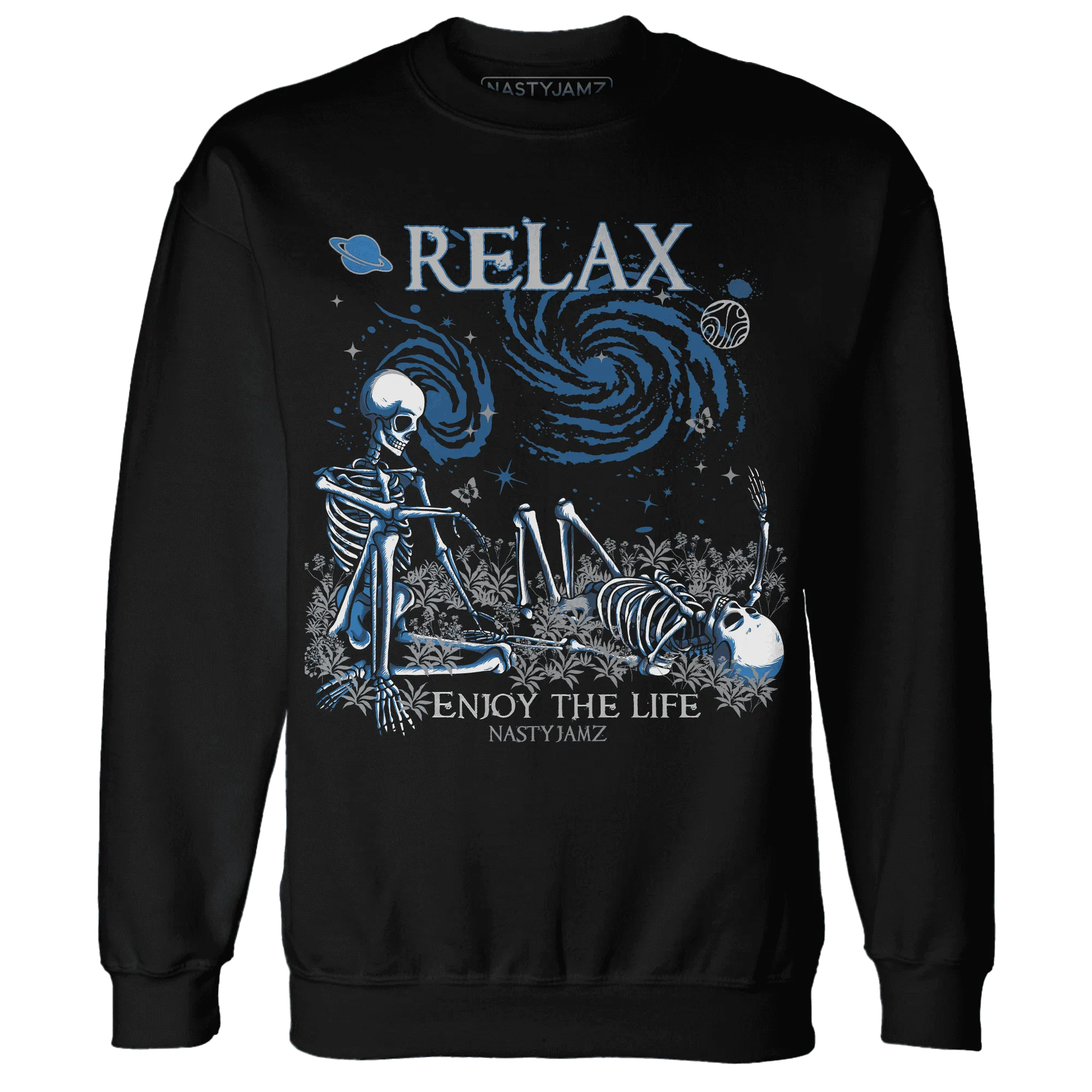 Industrial-Blue-4s-NastyJamz-Sweatshirt-Match-Relax