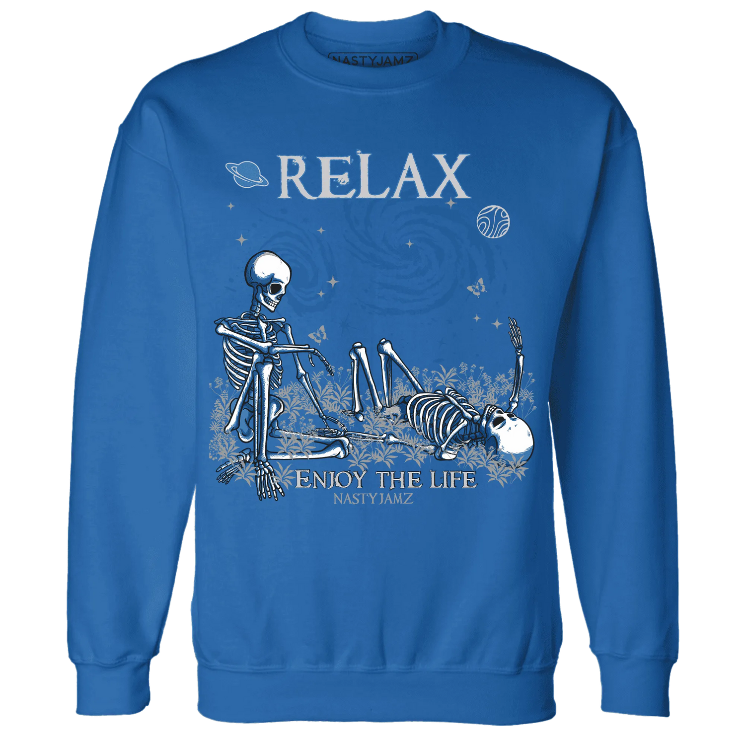 AJ-4-Industrial-Blue-NastyJamz-Sweatshirt-Match-Relax