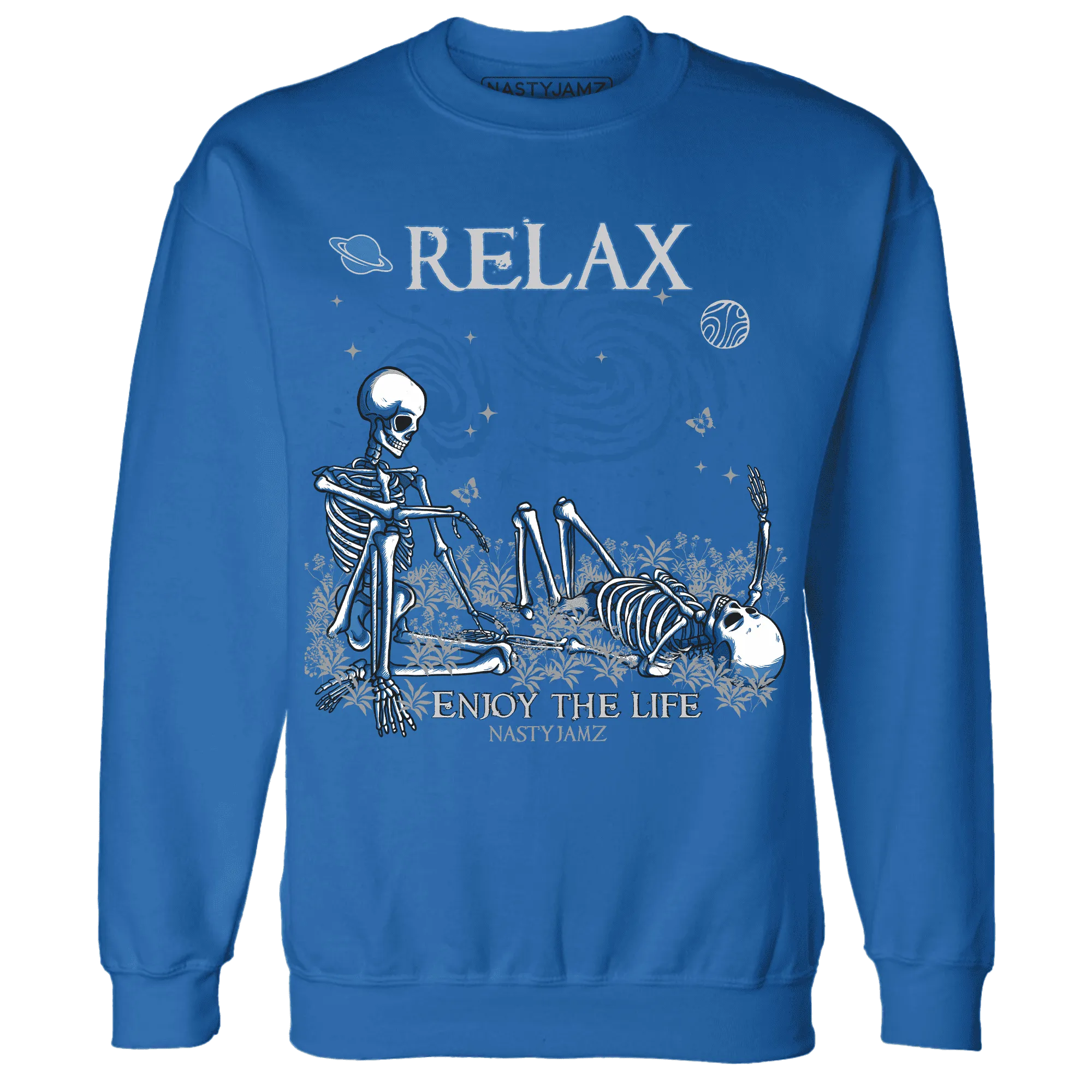 Industrial-Blue-4s-NastyJamz-Sweatshirt-Match-Relax