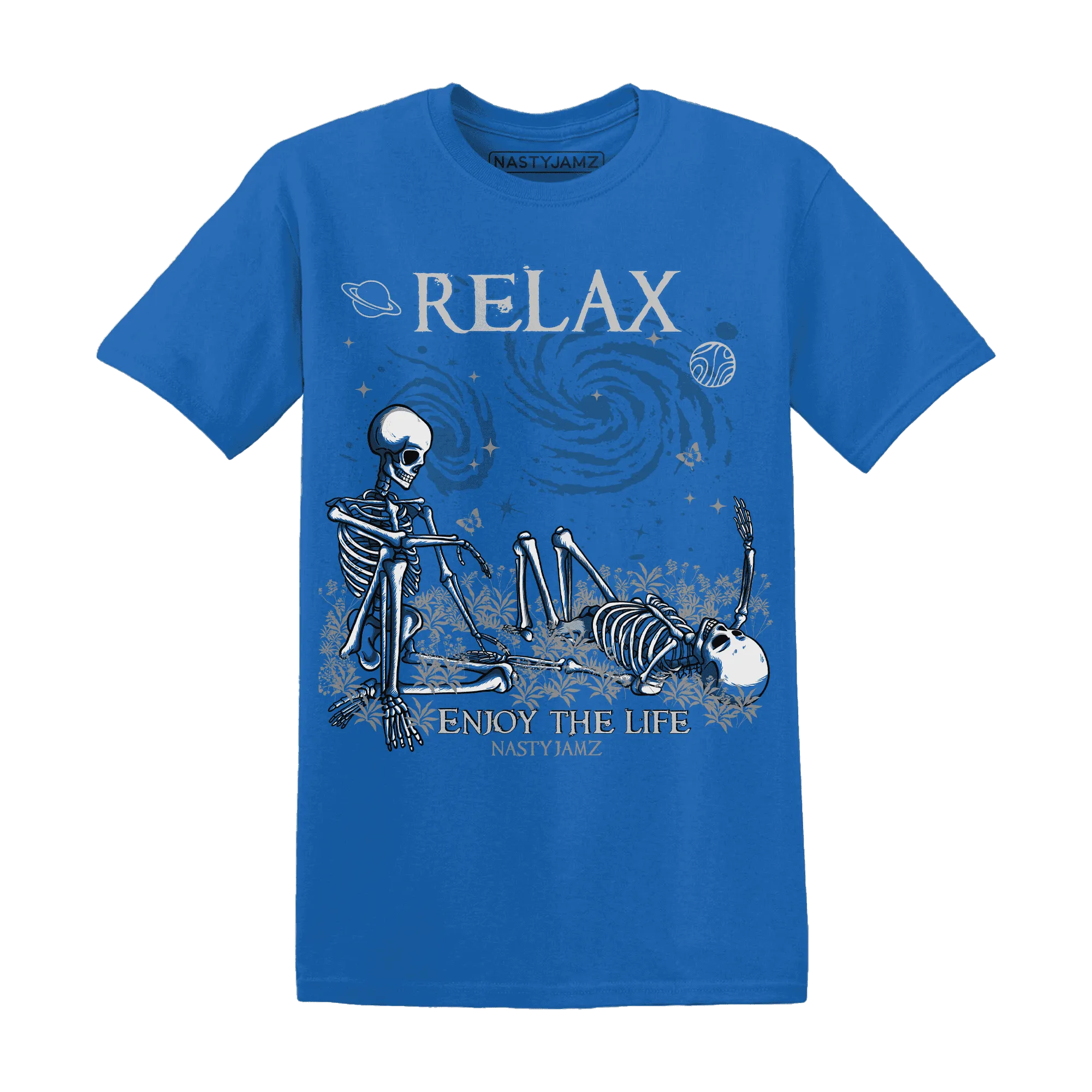 Industrial-Blue-4s-NastyJamz-T-Shirt-Match-Relax