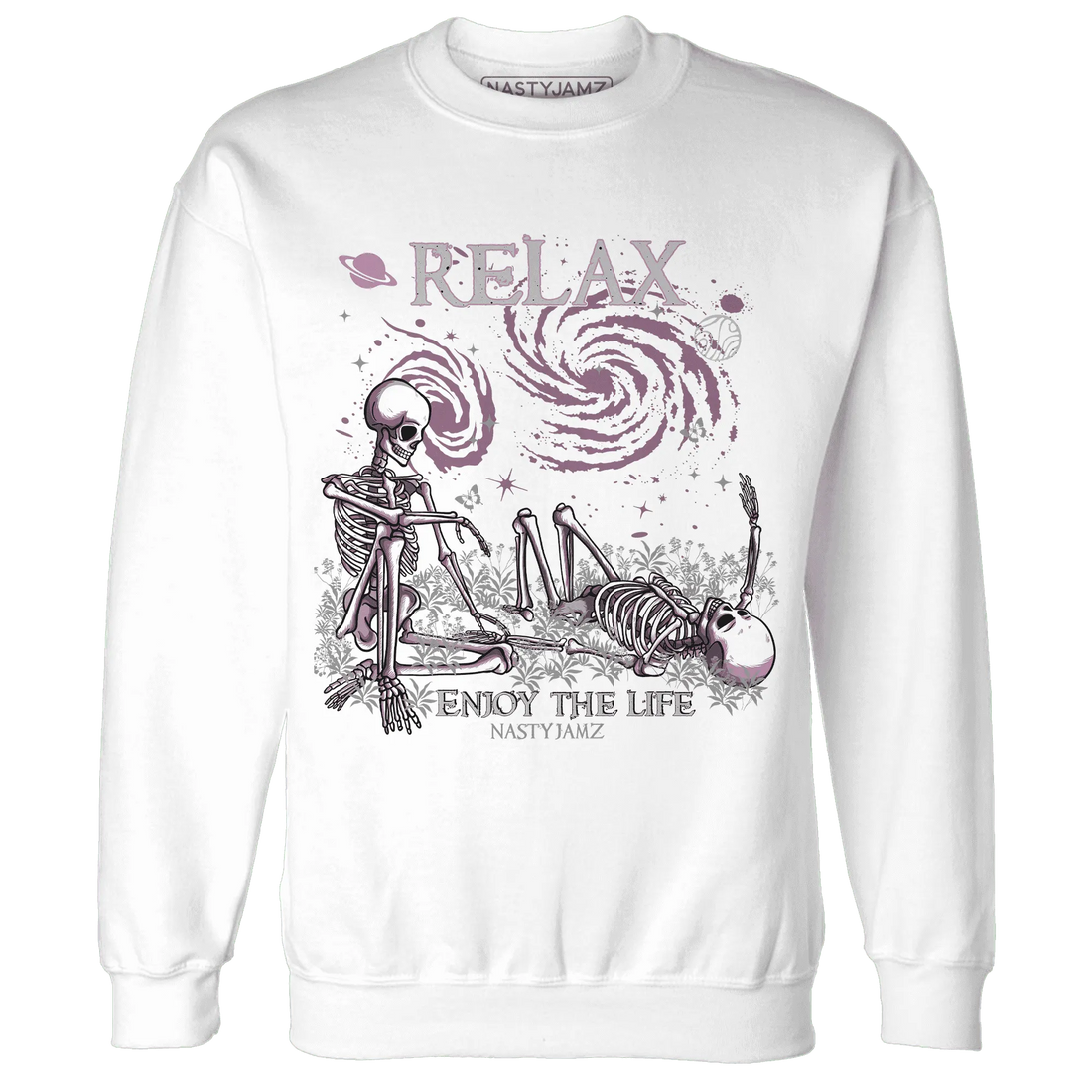 Orchid-Neutral-Grey-Black-White-4s-Sweatshirt-Match-Relax