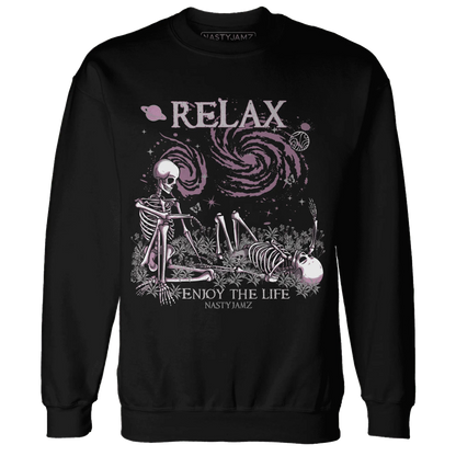 Orchid-Neutral-Grey-Black-White-4s-Sweatshirt-Match-Relax