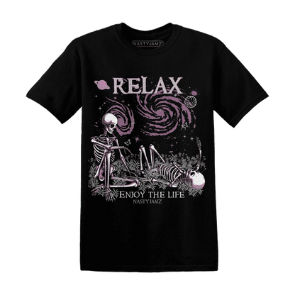 Orchid-Neutral-Grey-Black-White-4s-T-Shirt-Match-Relax