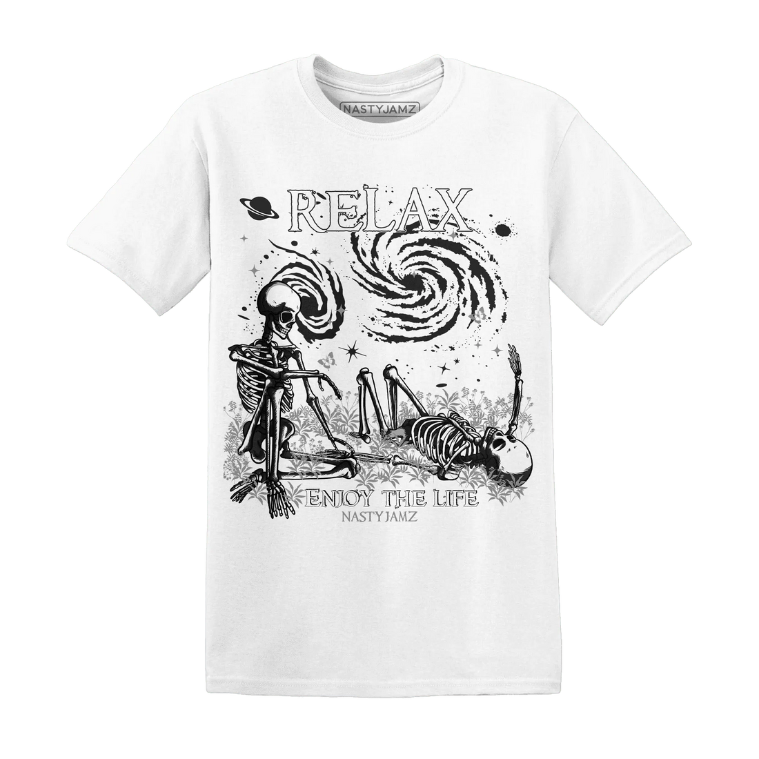 White-Thunder-4s-NastyJamz-T-Shirt-Match-Relax