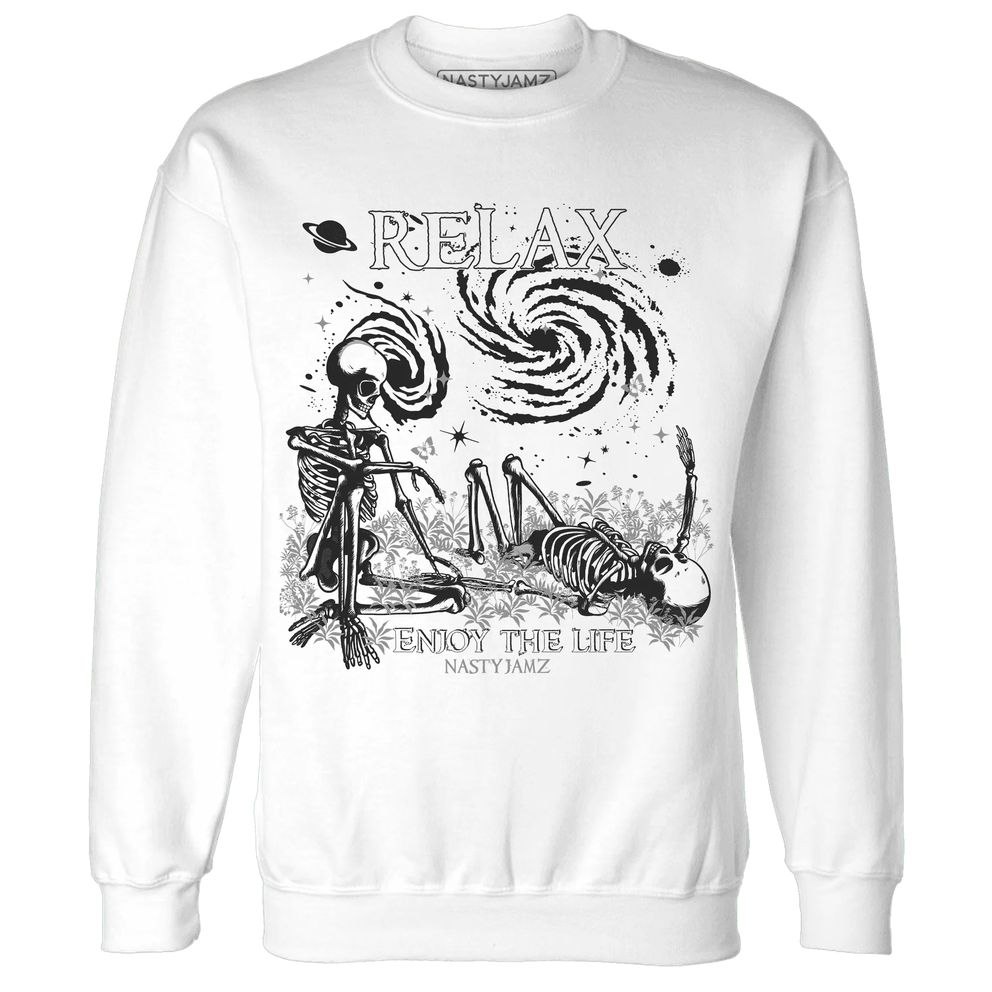 White-Thunder-4s-NastyJamz-Sweatshirt-Match-Relax