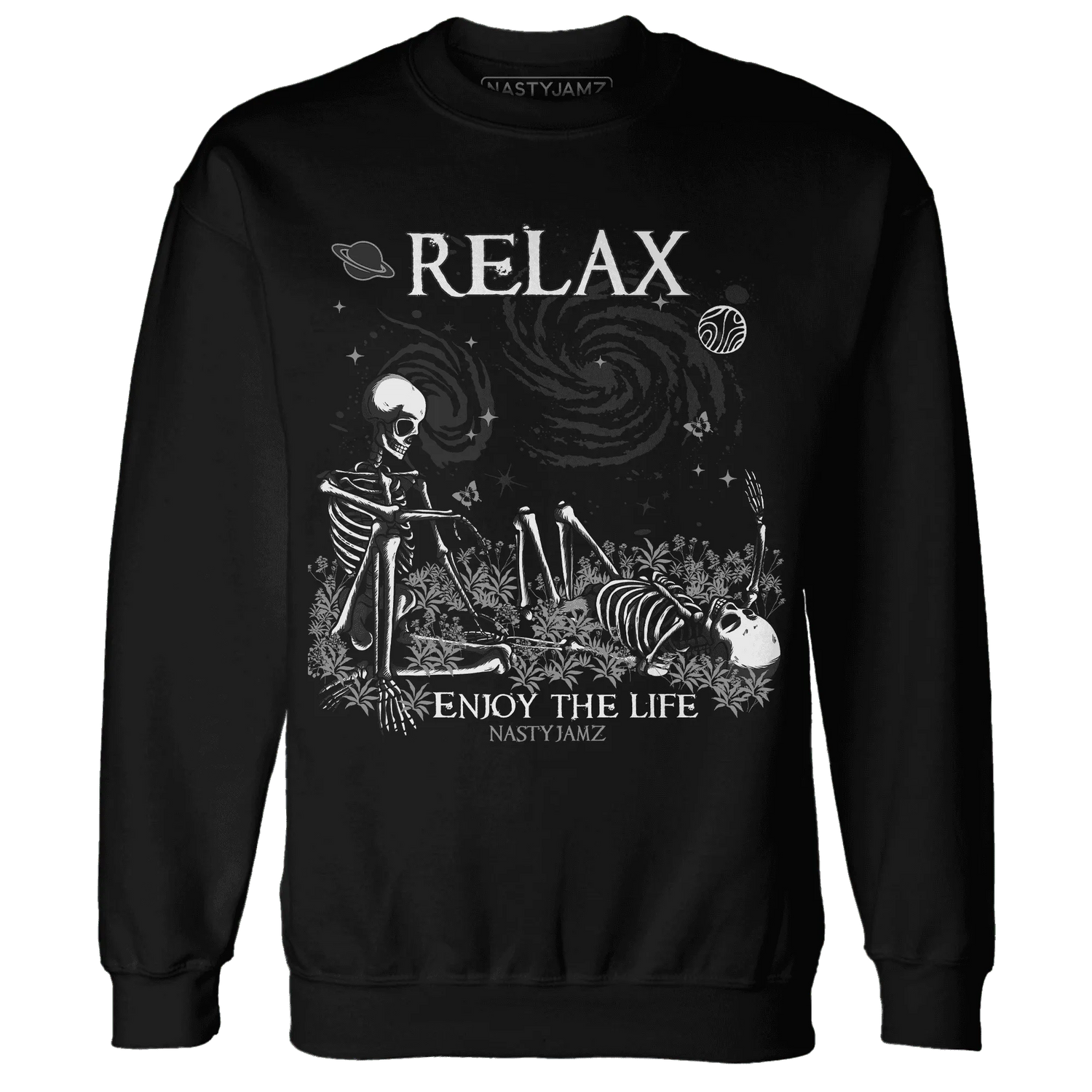 White-Thunder-4s-NastyJamz-Sweatshirt-Match-Relax
