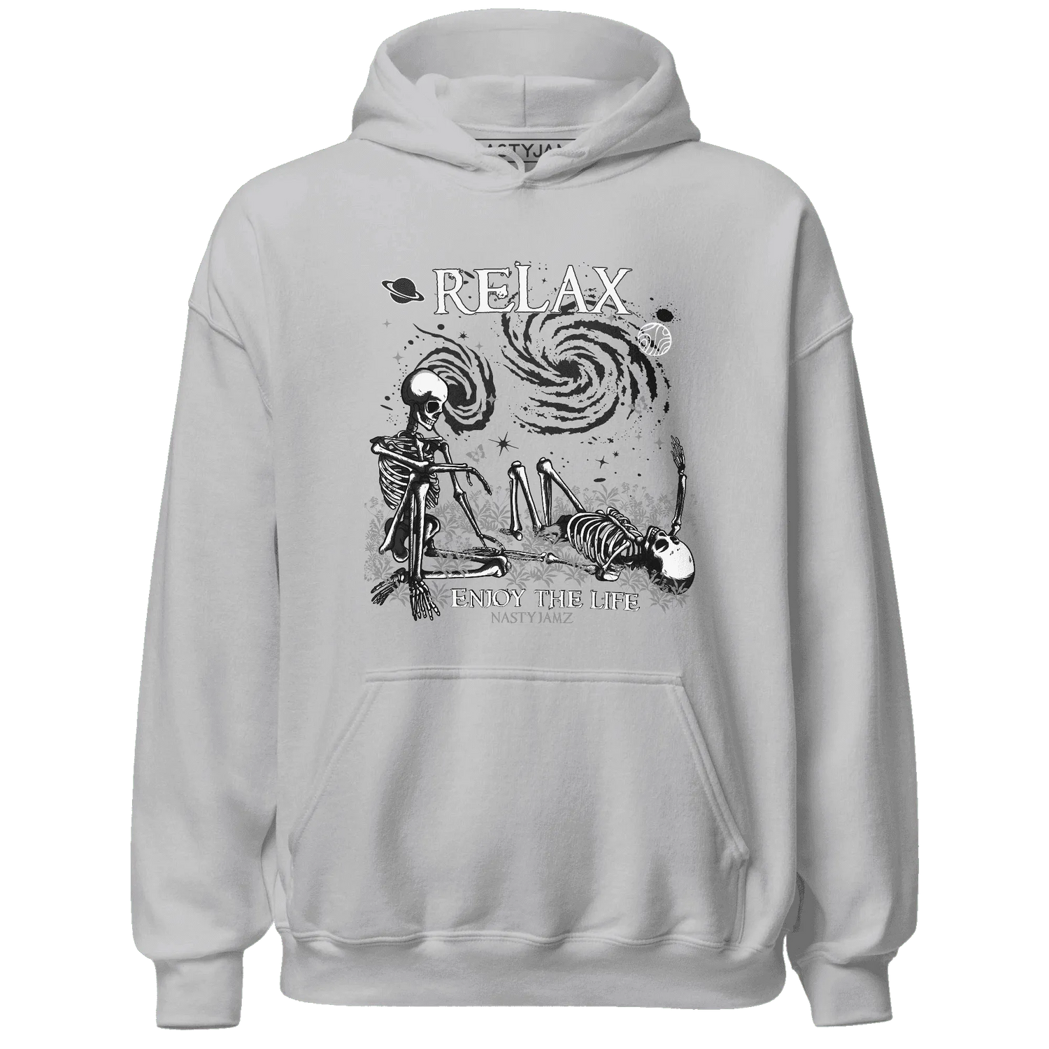 White-Thunder-4s-NastyJamz-Hoodie-Match-Relax