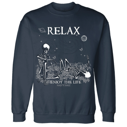 White-Navy-6s-NastyJamz-Sweatshirt-Match-Relax