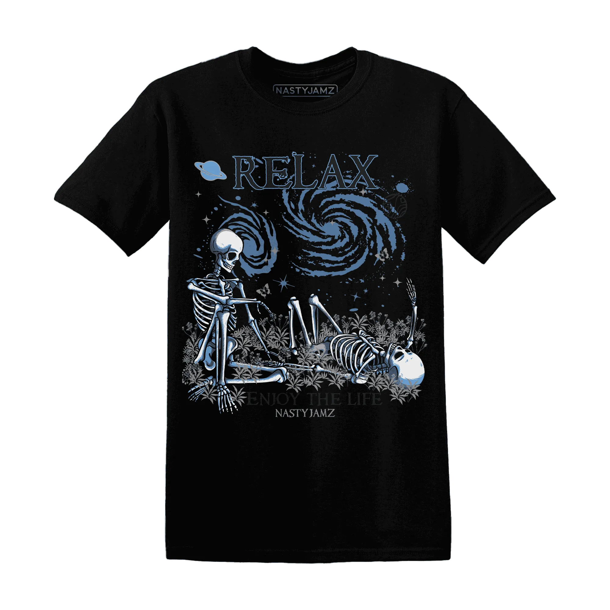 AM-Plus-Black-Univercitii-Blue-T-Shirt-Match-Relax