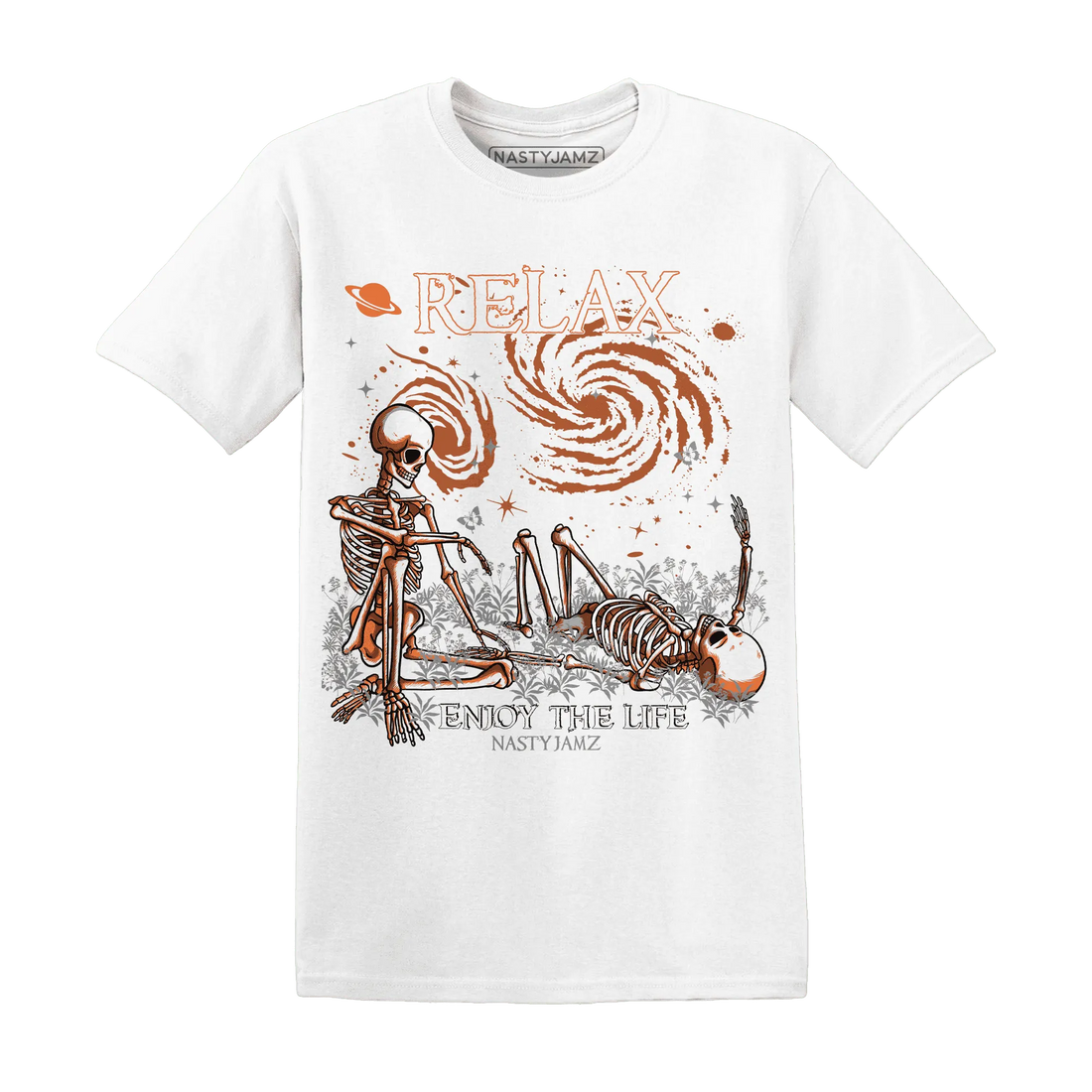 AM-TW-White-Orange-NastyJamz-T-Shirt-Match-Relax