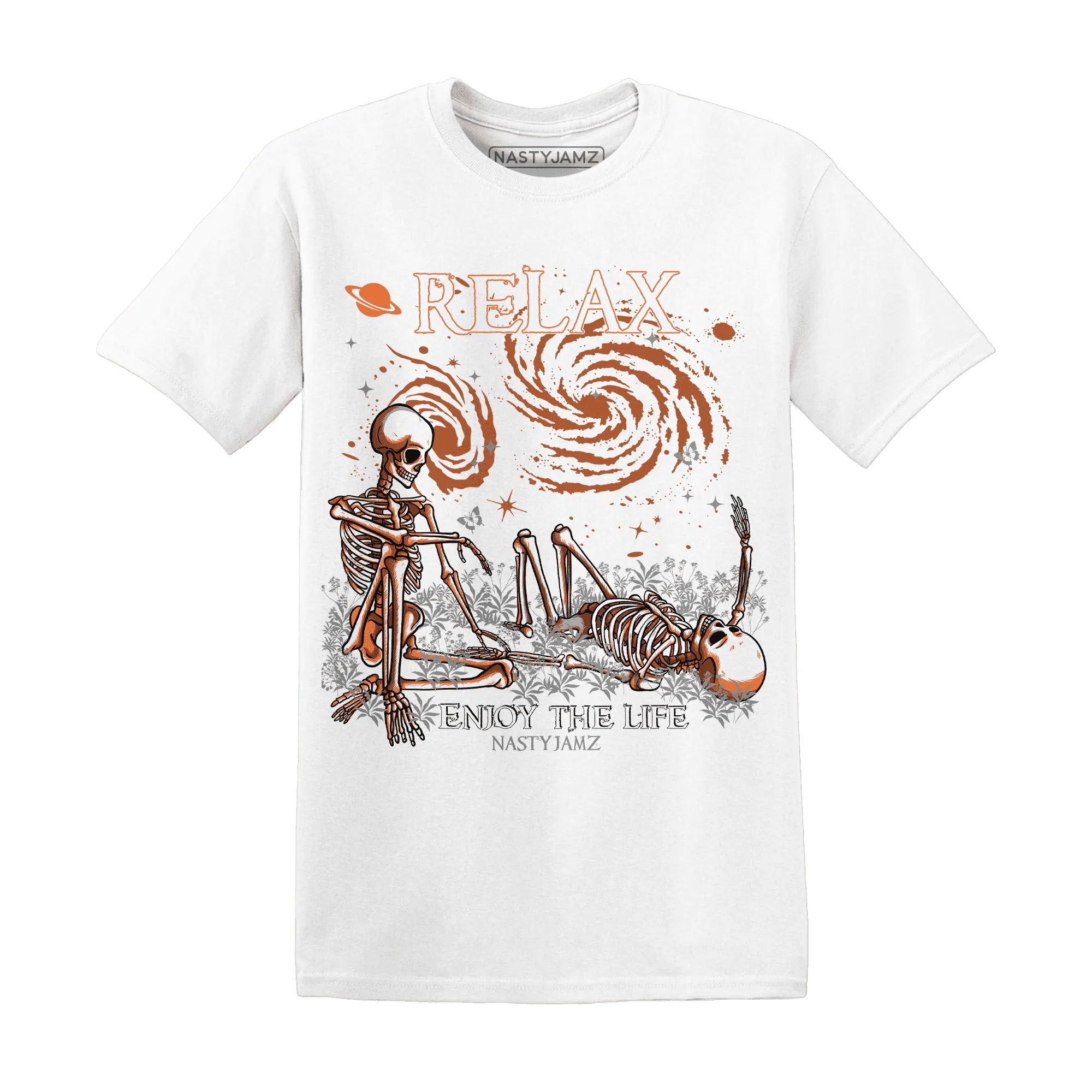 AM-TW-White-Orange-NastyJamz-T-Shirt-Match-Relax