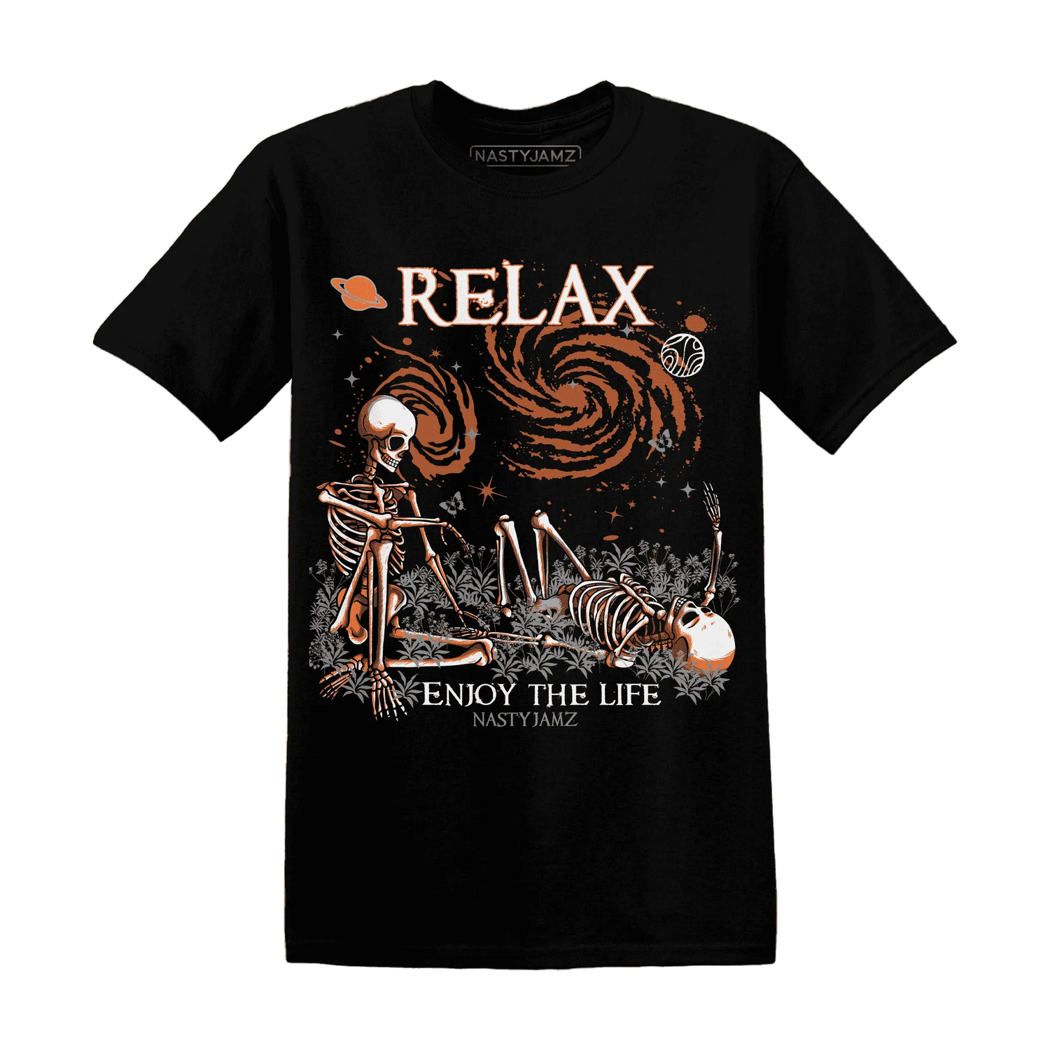 AM-TW-White-Orange-NastyJamz-T-Shirt-Match-Relax