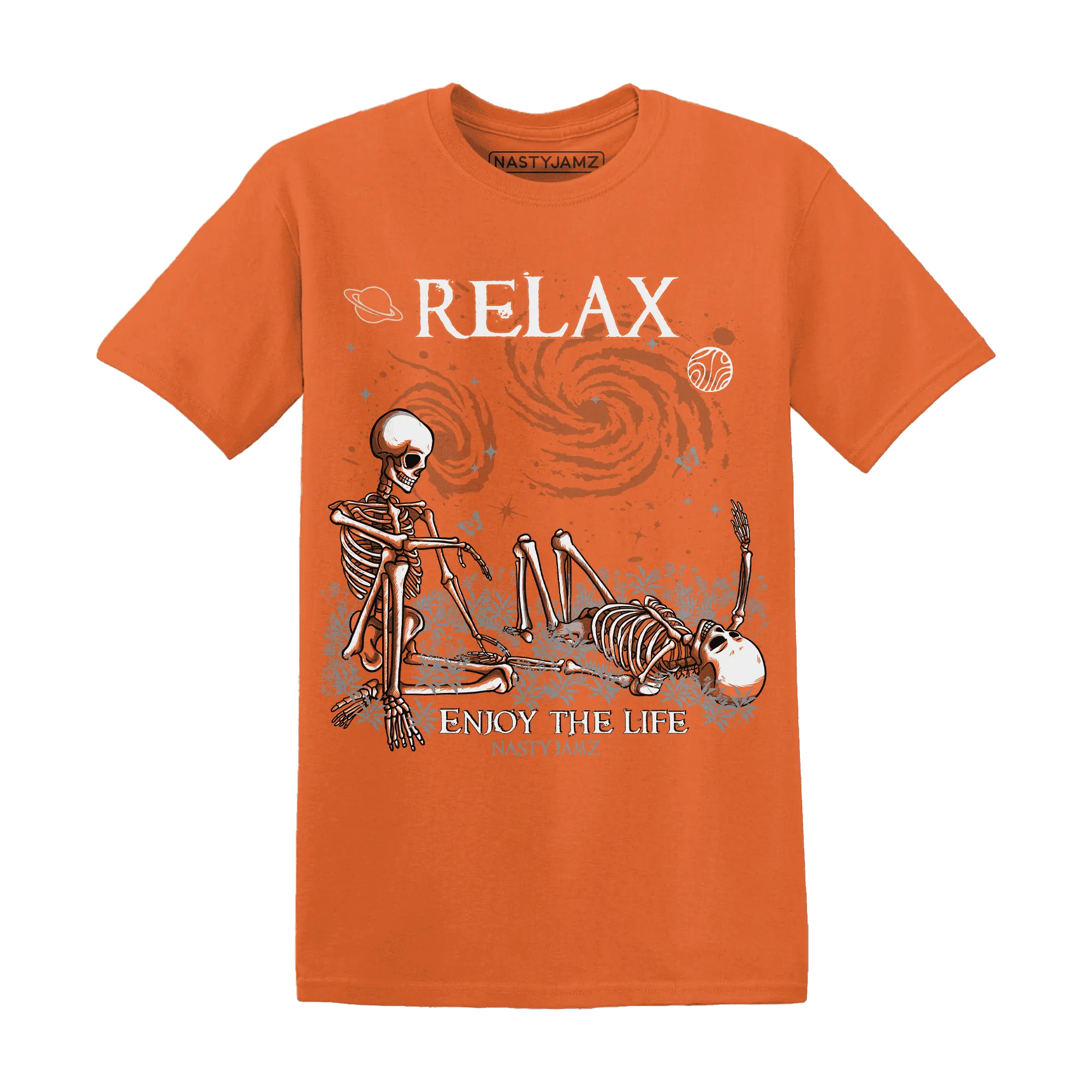 AM-TW-White-Orange-NastyJamz-T-Shirt-Match-Relax