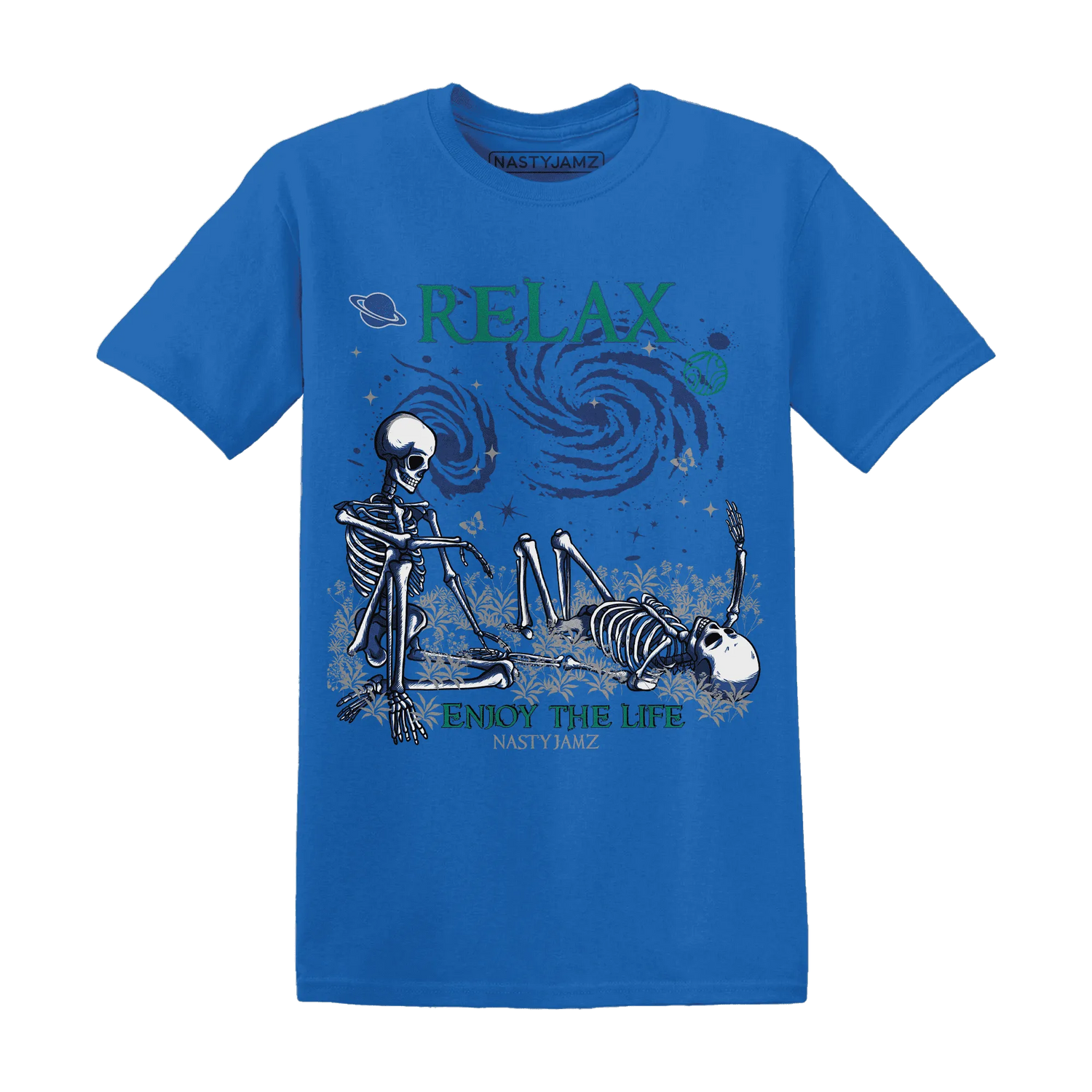 Dunk-Hyper-Royal-Malachite-NastyJamz-T-Shirt-Match-Relax
