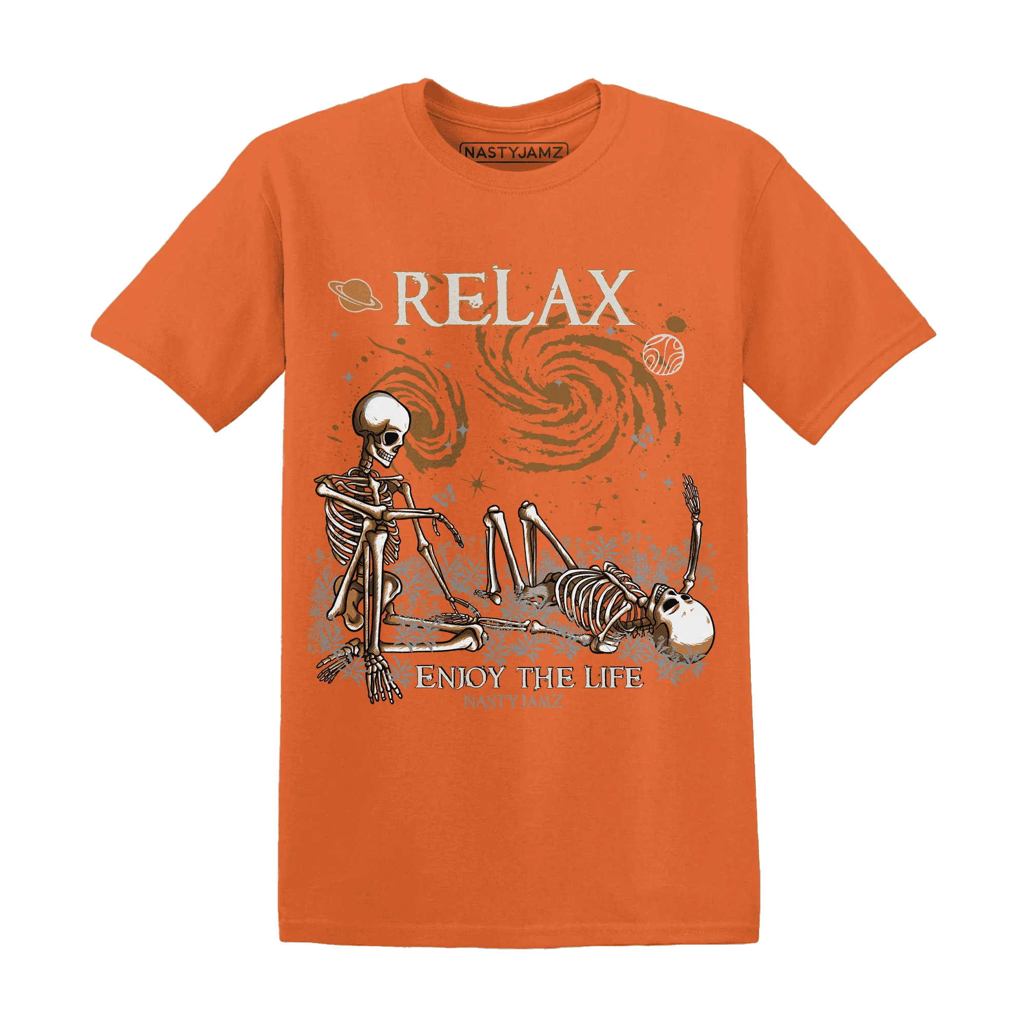 Dunk-Low-Retro-Wheat-Orange-T-Shirt-Match-Relax