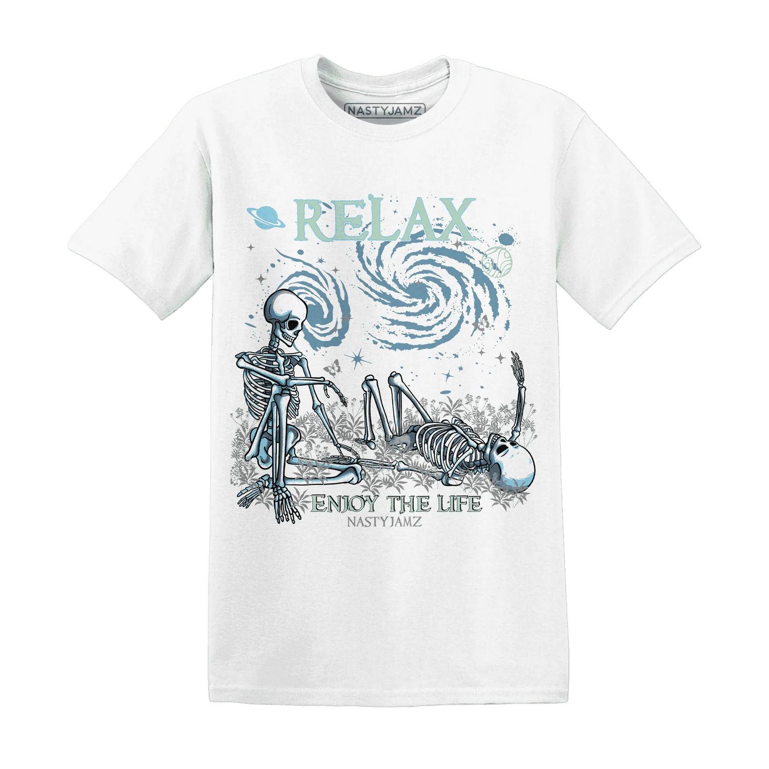 Dunk-Verdy-Visty-Blue-Gaze-Light-Arctic-T-Shirt-Match-Relax
