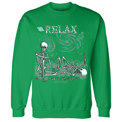 Green-Glow-3s-NastyJamz-Sweatshirt-Match-Relax