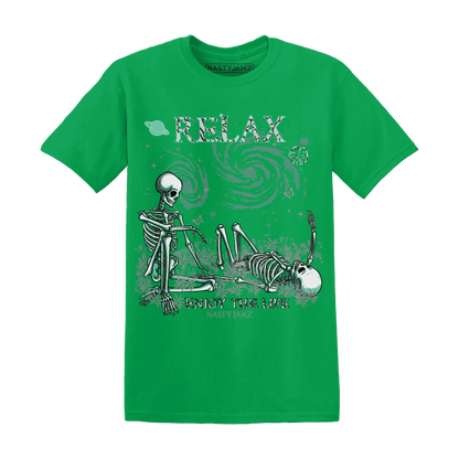 Green-Glow-3s-NastyJamz-T-Shirt-Match-Relax