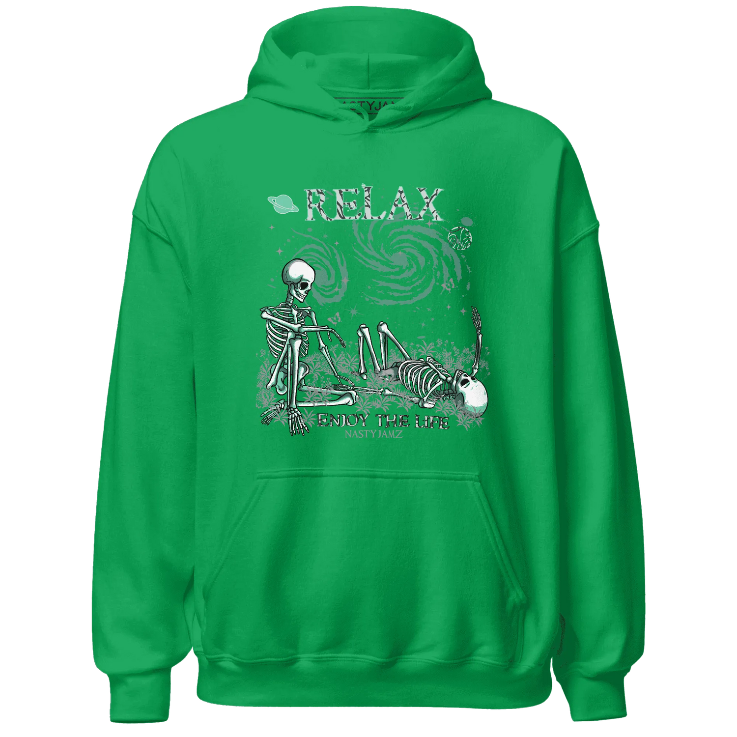 Green-Glow-3s-NastyJamz-Hoodie-Match-Relax