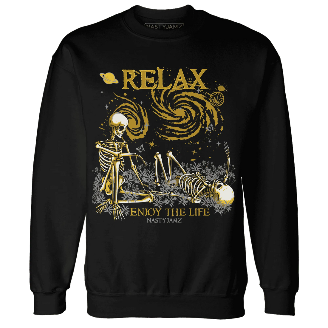 Yellow-Ochre-6s-NastyJamz-Sweatshirt-Match-Relax