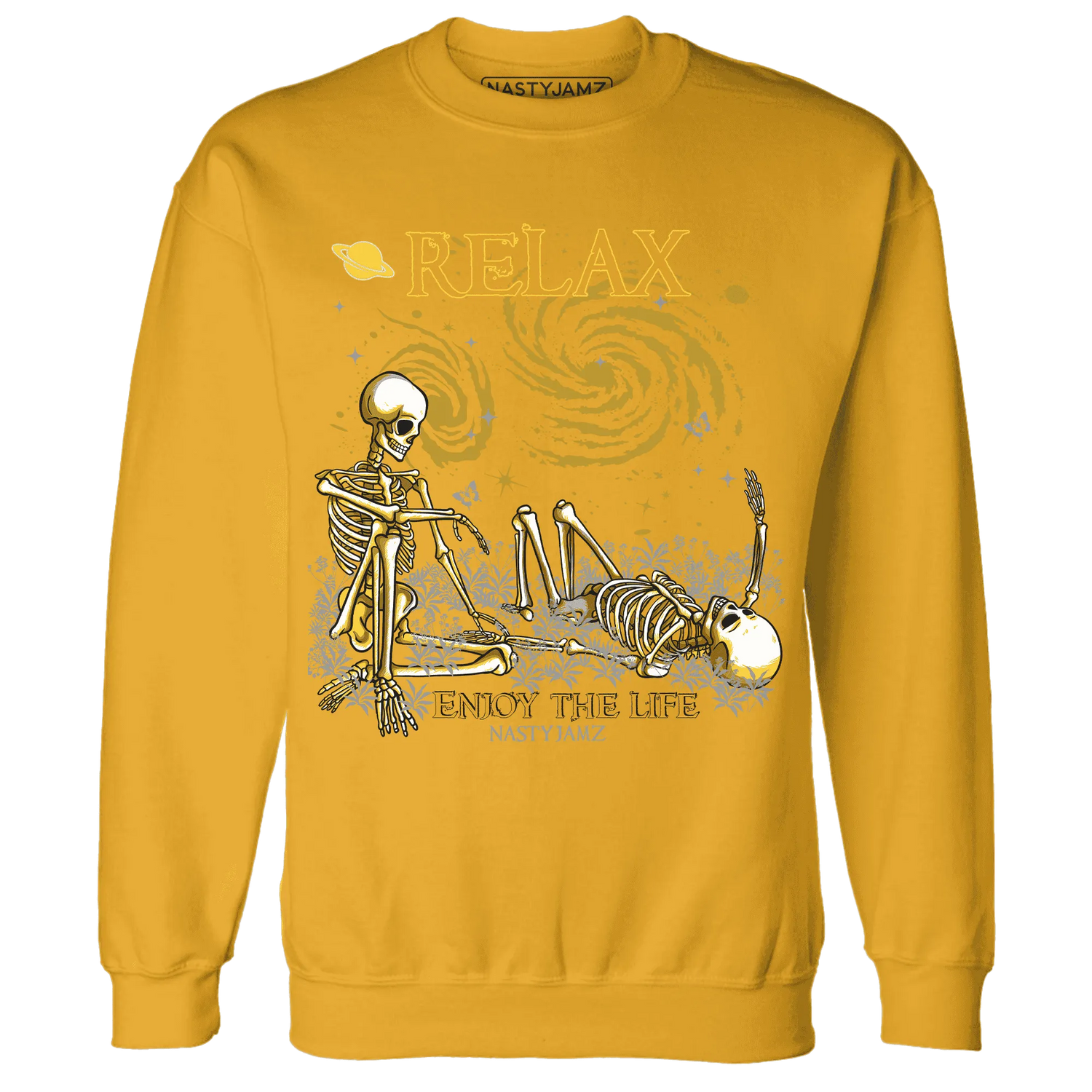 Yellow-Ochre-6s-NastyJamz-Sweatshirt-Match-Relax