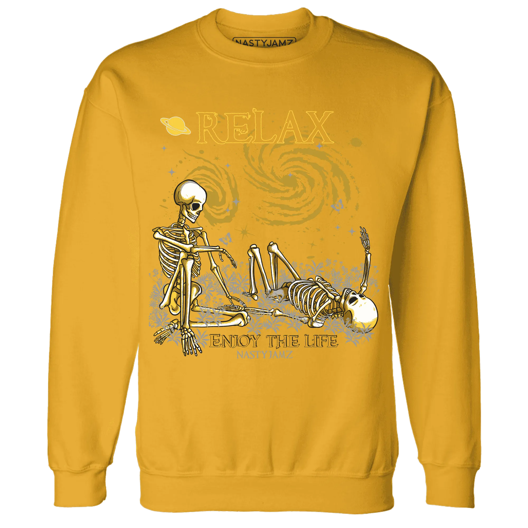 Yellow-Ochre-6s-NastyJamz-Sweatshirt-Match-Relax