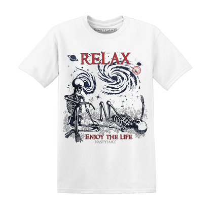 VaporMax-Air-Plus-Midnight-Navy-Gold-Black-T-Shirt-Match-Relax