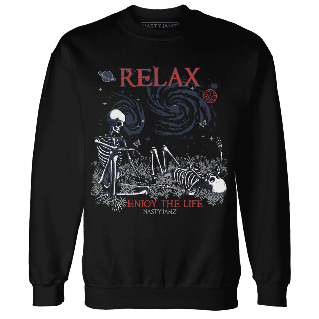 VaporMax-Air-Plus-Midnight-Navy-Gold-Black-Sweatshirt-Match-Relax
