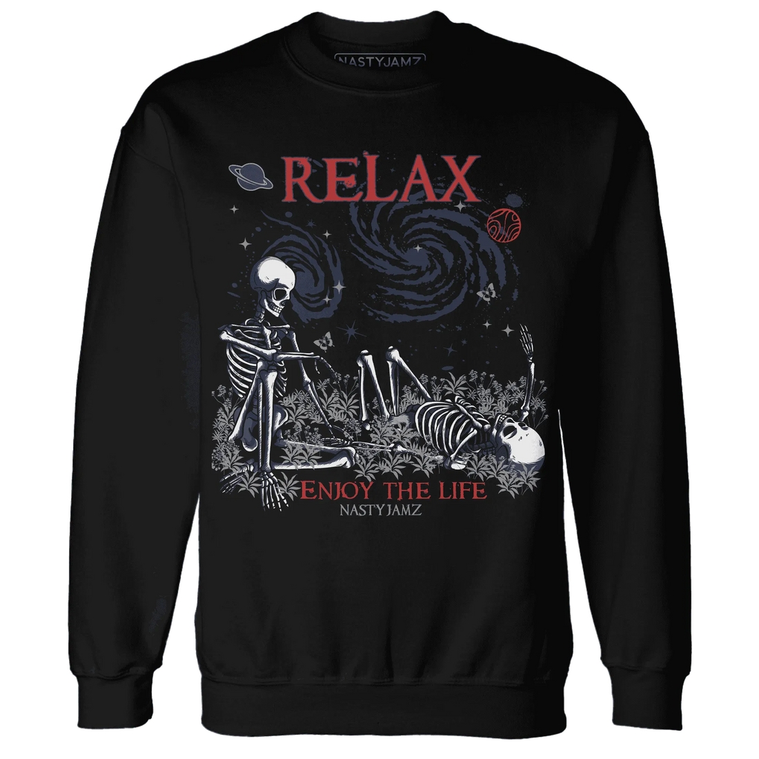 VaporMax-Air-Plus-Midnight-Navy-Gold-Black-NastyJamz-Sweatshirt-Match-Relax