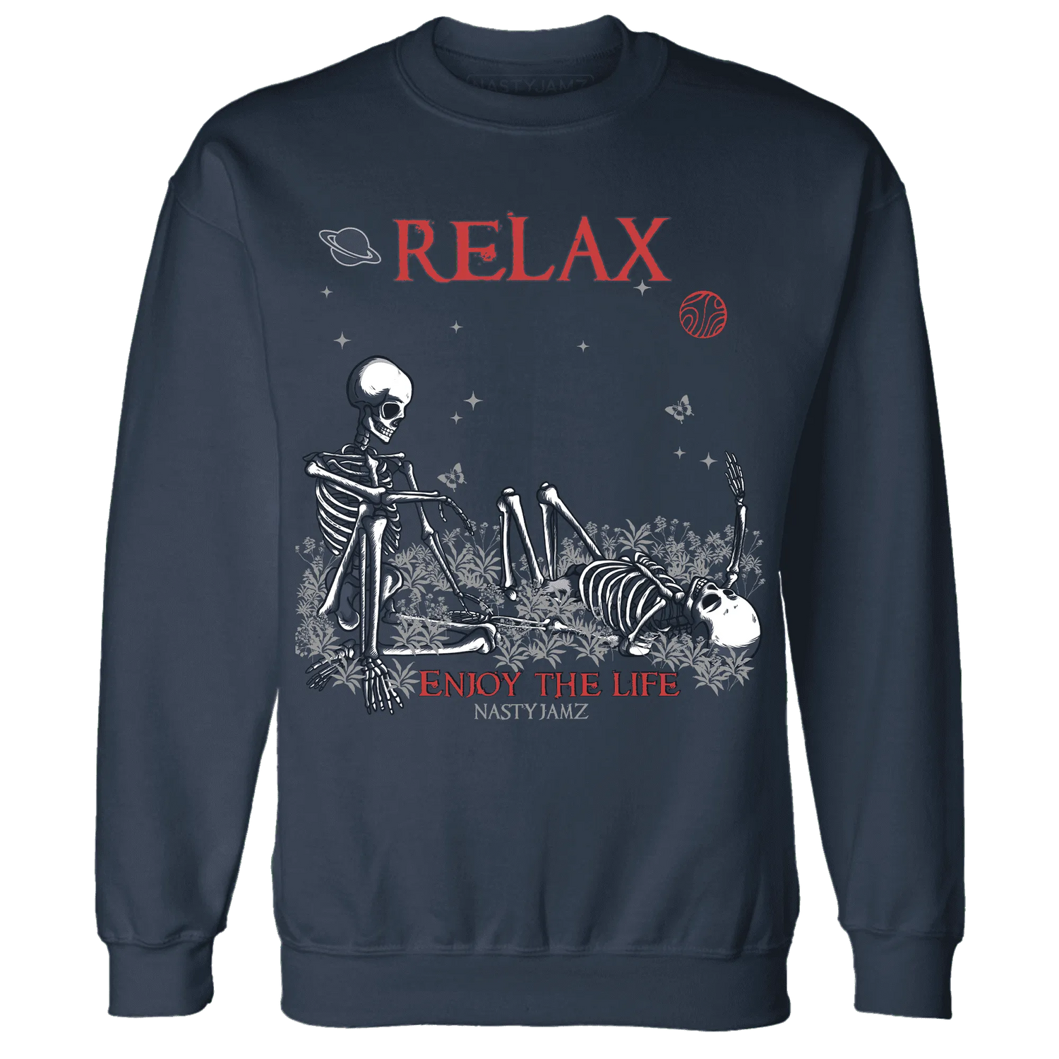 VaporMax-Air-Plus-Midnight-Navy-Gold-Black-NastyJamz-Sweatshirt-Match-Relax