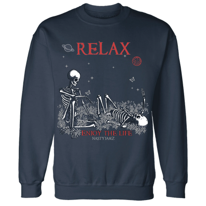 VaporMax-Air-Plus-Midnight-Navy-Gold-Black-NastyJamz-Sweatshirt-Match-Relax