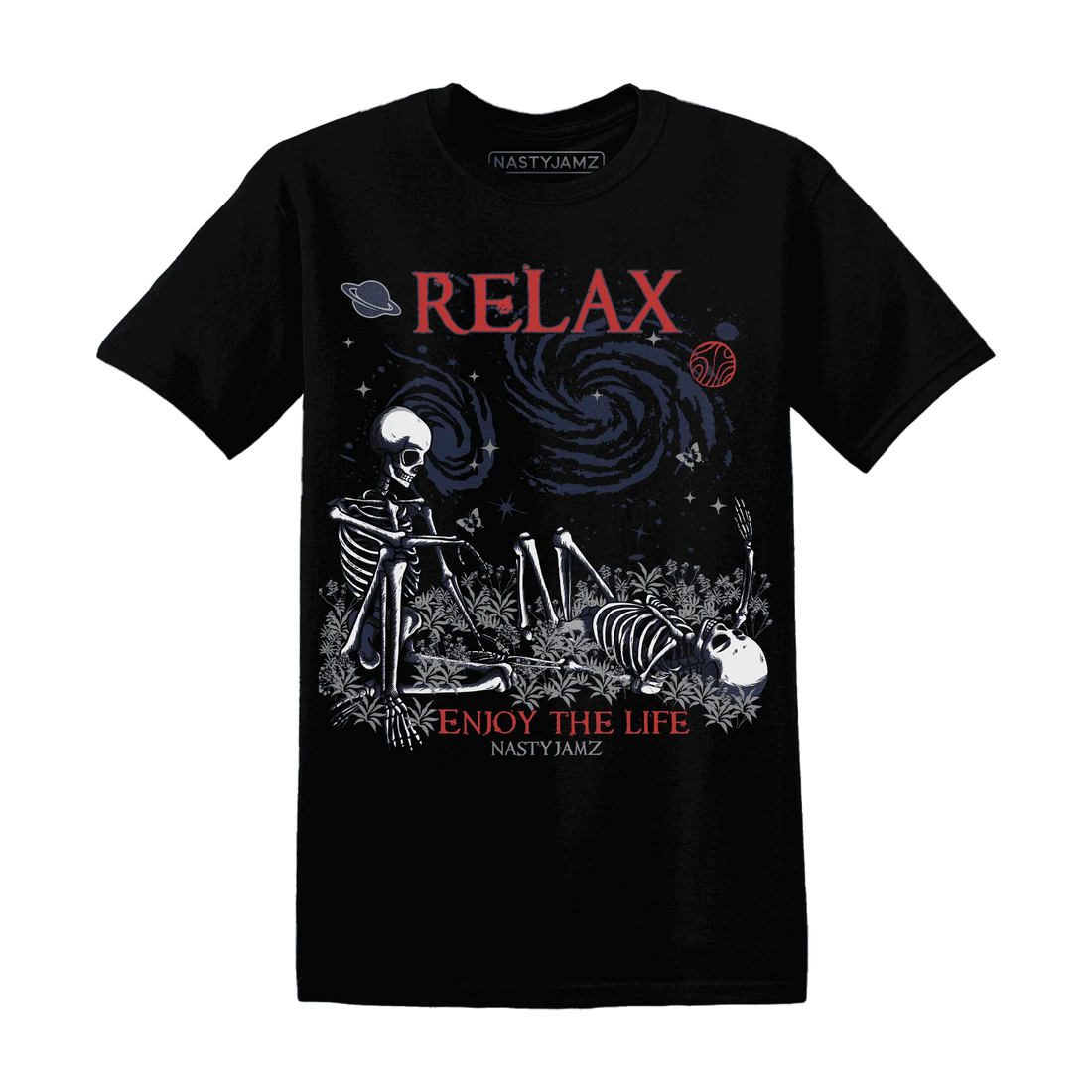 VaporMax-Air-Plus-Midnight-Navy-Gold-Black-NastyJamz-T-Shirt-Match-Relax
