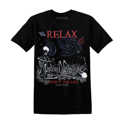 VaporMax-Air-Plus-Midnight-Navy-Gold-Black-NastyJamz-T-Shirt-Match-Relax