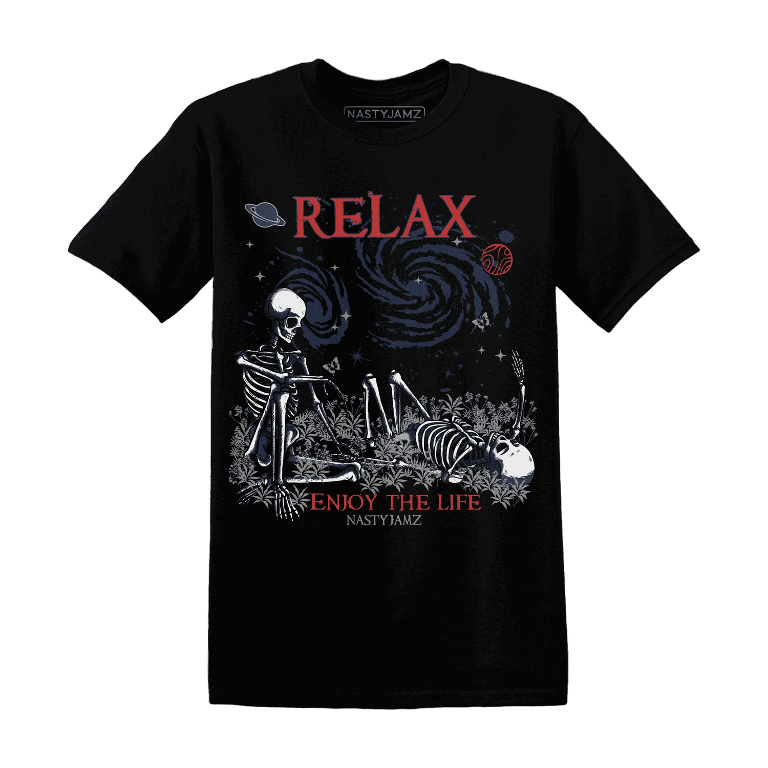 VaporMax-Air-Plus-Midnight-Navy-Gold-Black-T-Shirt-Match-Relax