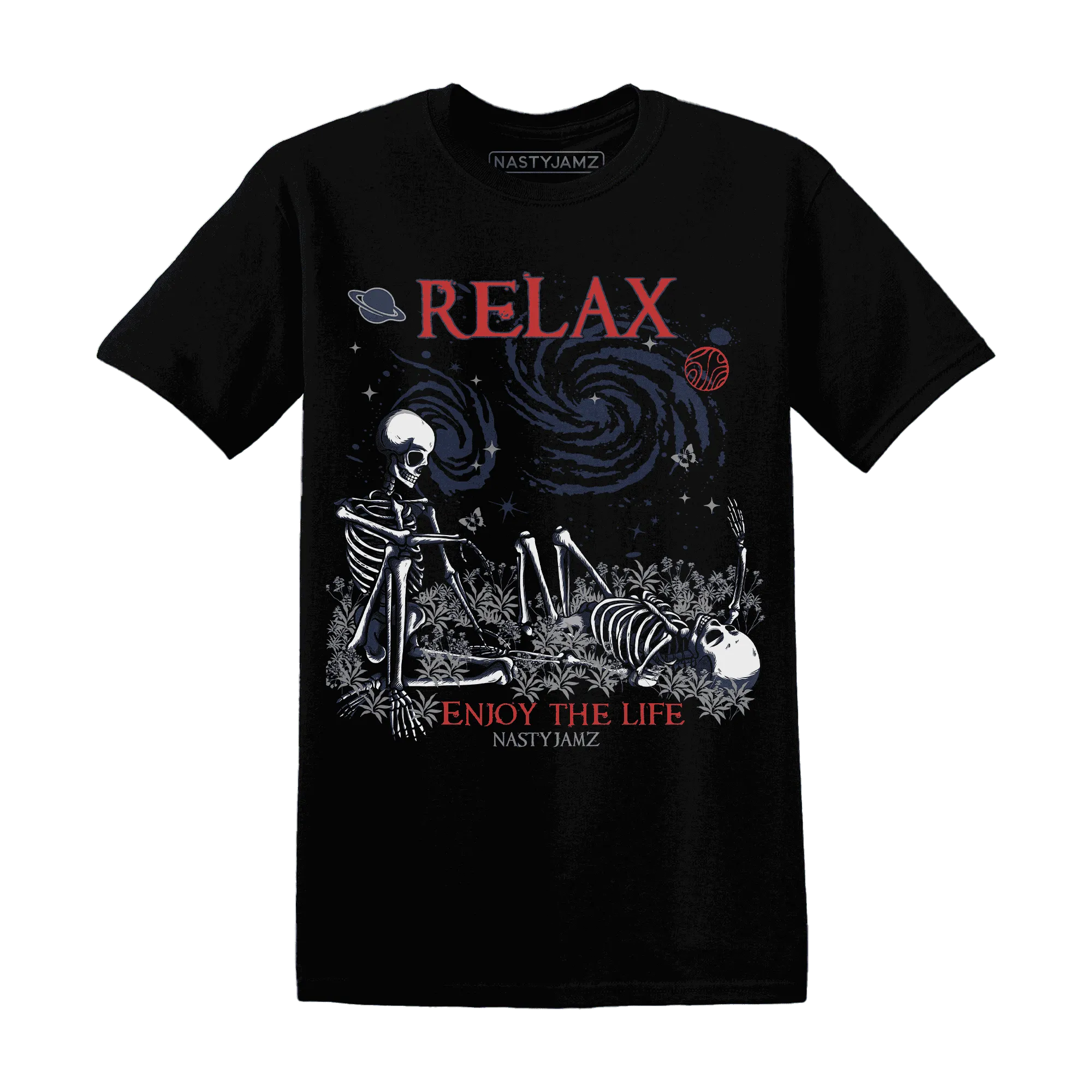 VaporMax-Air-Plus-Midnight-Navy-Gold-Black-T-Shirt-Match-Relax