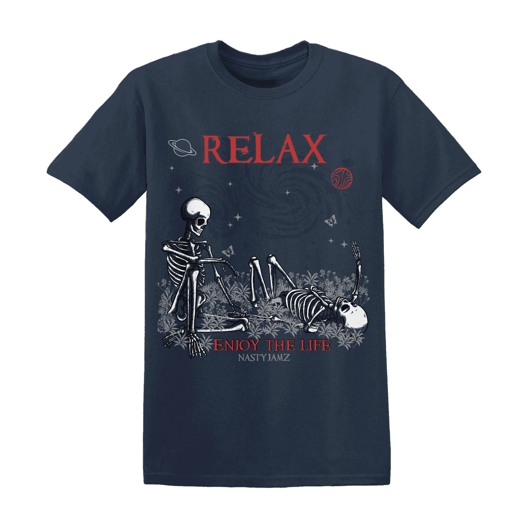 VaporMax-Air-Plus-Midnight-Navy-Gold-Black-T-Shirt-Match-Relax