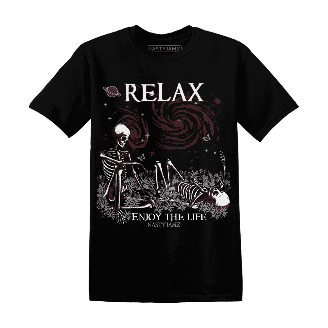 VaporMax-Night-Burgundy-NastyJamz-T-Shirt-Match-Relax