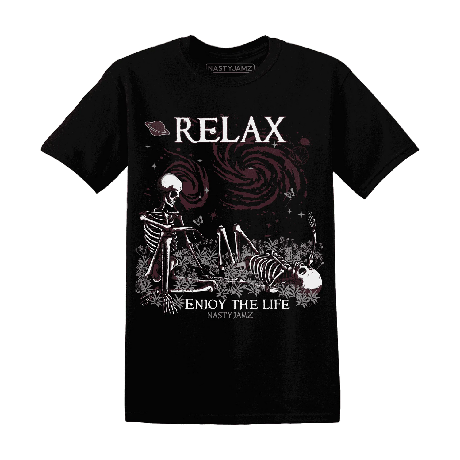 VaporMax-Night-Burgundy-NastyJamz-T-Shirt-Match-Relax