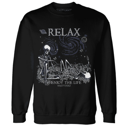 VaporMax-Plus-Midnight-Navy-White-Metallic-Silver-Sweatshirt-Match-Relax